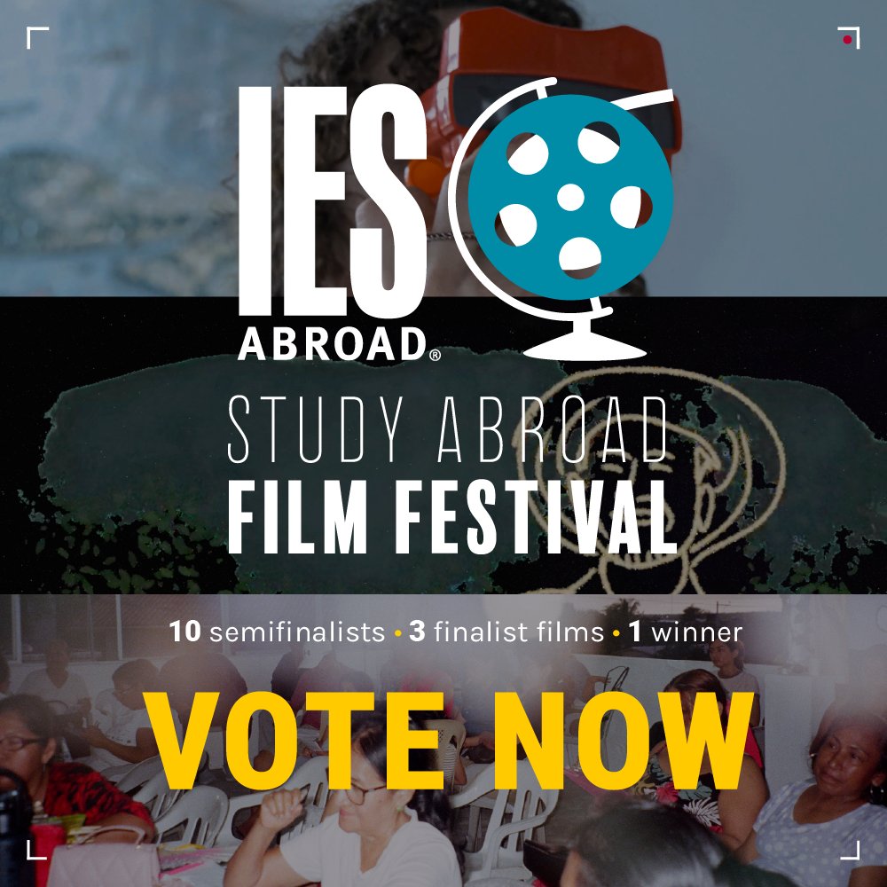 Voting is now open for our 11th Study Abroad Film Festival &amp; we need YOUR help to decide the winner! 🏆 🎬 🌍

This year's Finalists are inspiring, emotional, and creative short films that explore themes of study abroad in their own unique ways. Vote now:  iesabroad.org/film-festival/…