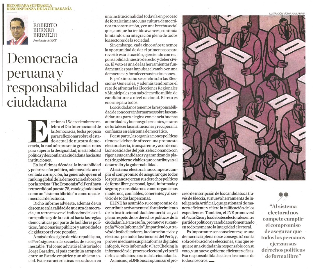 JNE Perú tweet media