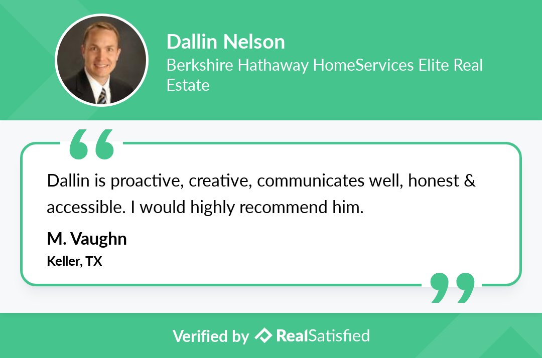 A succinct and sincere testimonial! Thank you. realsatisfied.com/Dallin-Nelson via <a href="/realsatisfied/">RealSatisfied</a>