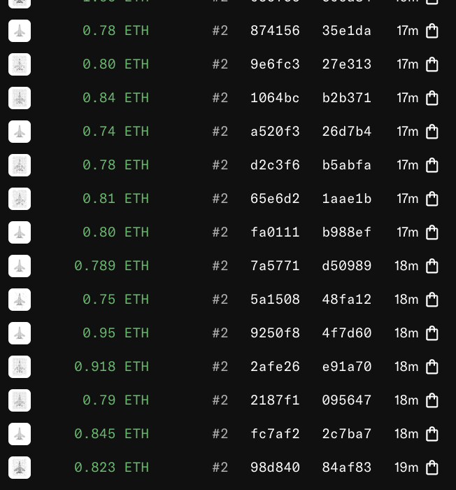 Latest Art Blocks release instantly reselling at 0.8 ETH ($3500). 7x from a <$500 mint.