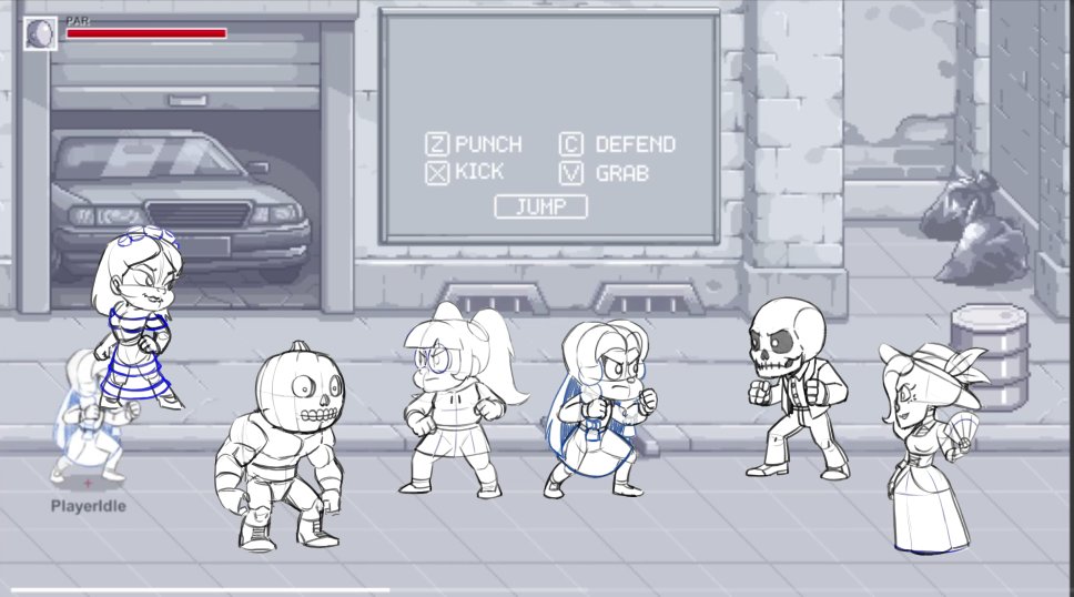 PAR: A NORMAL GIRL - THE VIDEO GAME

We are happy to announce that we are also hard at work at a Beat-Em-Up style video game!

Helmed by game developer Matt Ponton and character sprites by "The Bob's Burgers Movie" key animator, Martin Neukirch.

MORE DETAILS COMING SOON