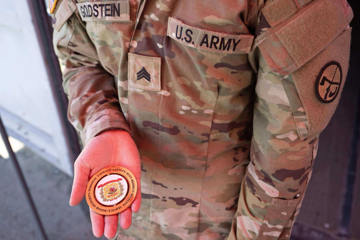 WVNationalGuard's tweet photo. U.S. Army Brig. Gen. Murray Holt, ATAG WVARNG, recognized WVNG Soldiers supporting JTF–DC during a visit to the Logistics Support Area in D.C., Sept. 12, 2025. #PressOn #OneGuard #AlwaysReadyAlwaysThere @jimdseward @wvgovernor @TheNationalGuard @weguardwestvirginia https://t.co/IdpNuqWMUH
