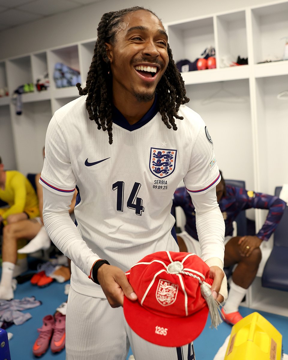 Getting your first international cap 😆🏴󠁧󠁢󠁥󠁮󠁧󠁿

#WCQ