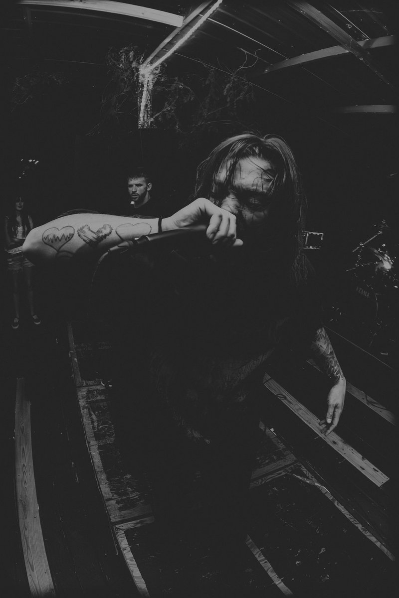 exitwoundsband's tweet photo. Toledo ripped. Shout out to Death Hex, Cerebral Cortex, and Port Authority for making it happen!

We’re officially kicking off The Damage Control Tour with @thintheherdband in Pittsburgh tonight at The New Low with Demoralizing and Strangers !

📸: @trapdaddy_trev https://t.co/YXqlTIxA8V