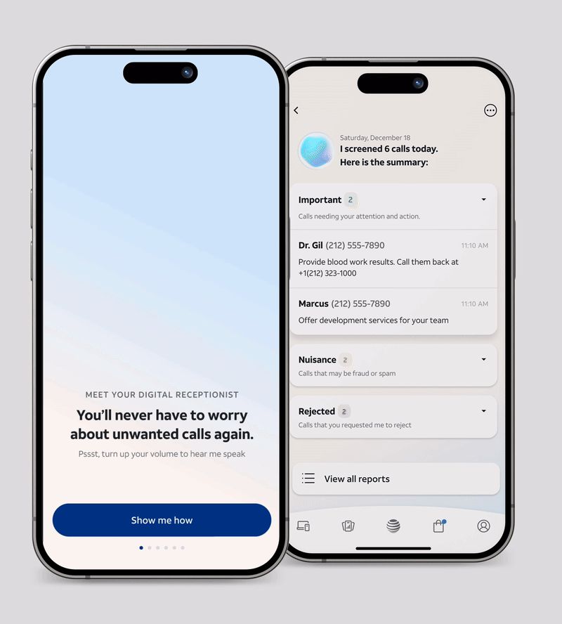 TeckNexus's tweet image. AT&T is piloting a network-level AI receptionist that screens unknown callers before the ring—shifting spam defense into the core.
tecknexus.com/att-tests-ai-r…
#NetworkAI #Robocalls #Telecom