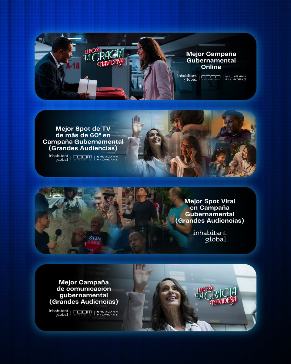 ¡Estamos nominados 8 veces en los @reedlatino 2025! 🏆Los premios de la comunicación política más importantes del mundo reconocen nuestro trabajo entre cientos de proyectos y decenas de países participantes. ¡Felicitaciones a todo el equipo!

#InhabitantGlobal #ReedLatinoAwards