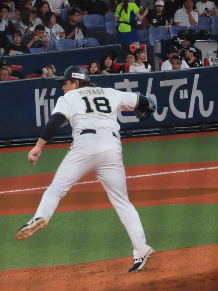 オリックスバファローズ宮城大弥投手ハイクオリティユニフォームホーム