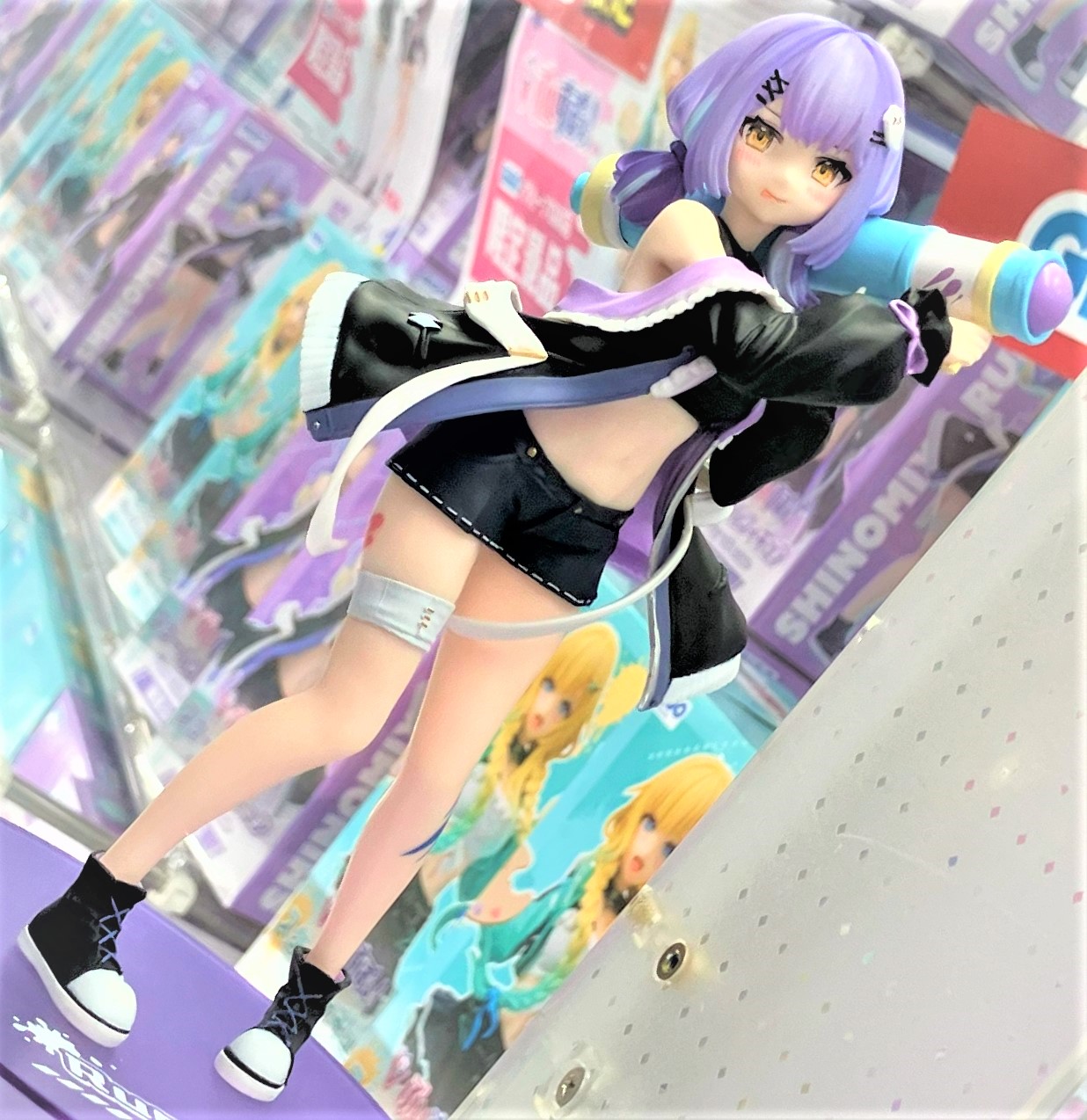 GIGO限定　ぶいすぽ　フィギュア　プライズ　藍沢エマ×12 紫宮るな×12 ぶいすぽっ！ 藍沢エマ＆紫宮るな スケールフィギュア vol.6