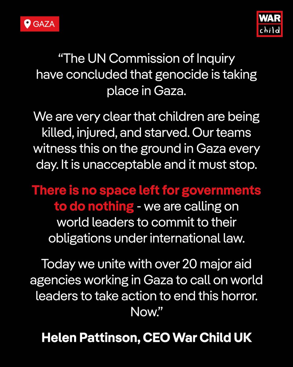 The international community must take steps to ensure the following:

• An immediate ceasefire and the end of the destruction of Gaza City.
• A complete end to the blockade of food, water, humanitarian aid, medical supplies and fuel.

1/3