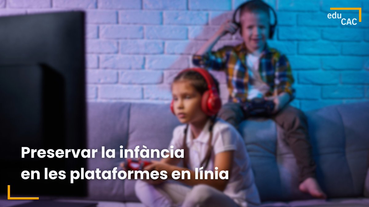 🔒👶 Les plataformes en línia han de garantir la protecció dels menors: privacitat, seguretat i entorns lliures de riscos.
Cal acompanyament 👨‍👩‍👧‍👧, però també el compromís de les empreses tecnològiques és clau per preservar la infància digital.
En parlem 👇
🔗educac.cat/actualitat/pre…