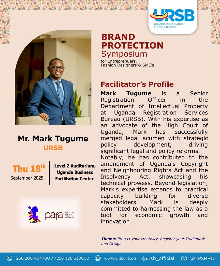 Tomorrow is the big day, our Brand Protection Symposium is finally here, and we can’t wait for you to meet the brilliant minds behind the conversations. Get ready to engage with our facilitators.

#BrandProtection #Trademarks #IPRights