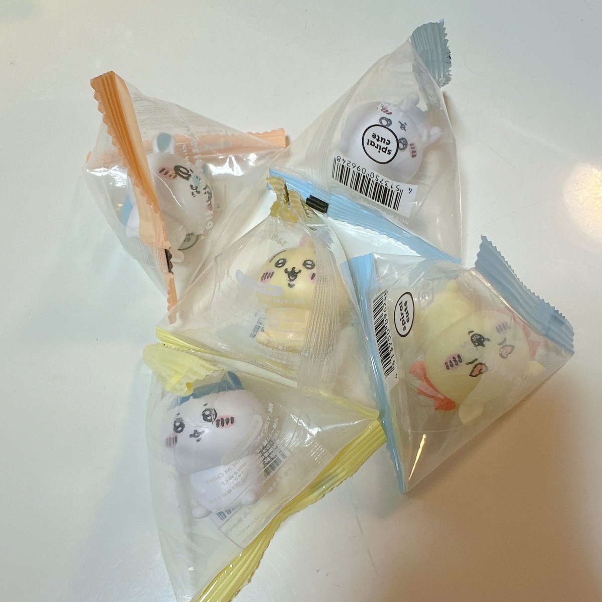 ちいかわちゃんたち♡
どうやって飾ろうかな🥰