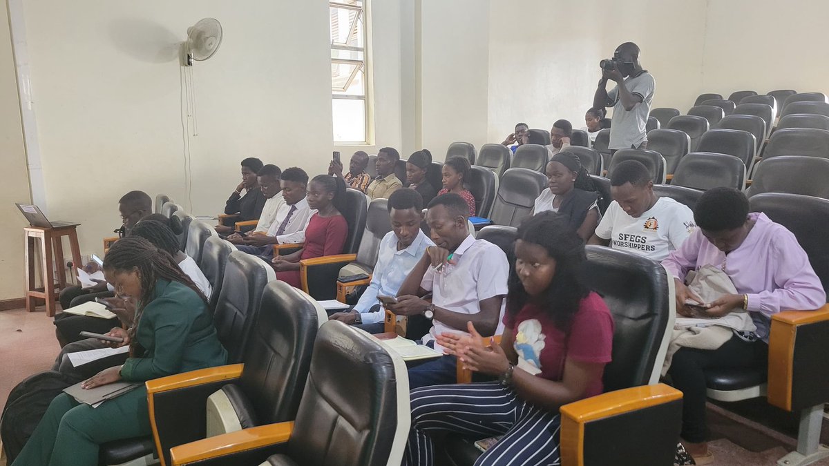 GayoUganda's tweet image. Kicking off the #GreenSkills &amp;amp; Green Jobs Public Lecture at Makerere University!

A day of learning, inspiration, and dialogue on sustainability and youth opportunities is underway.

#GreenSkills #GreenJobs #MakerereUniversity #Sustainability #EcoClubs