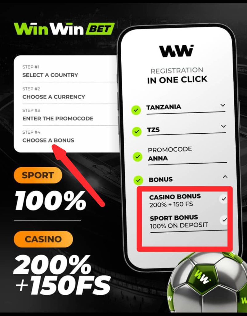 NAOMBA REPOST MKEKA WA LEO

Odds 2+
Code 5GD64 
Stake 1.5M 

Company winwin 
✔️Jisajili kama huna account 
⚠️Tafadhari zima VPN unapo jisajili 

JISAJILI HAPA

REG 
refpa168704.pro/L?tag=d_440670…
APK 
refpa168704.pro/L?tag=d_440670…
Promocode👉Anna

Njoo WhatsApp group👇🏾
chat.whatsapp.com/JP11WqqSmhb2Xp…