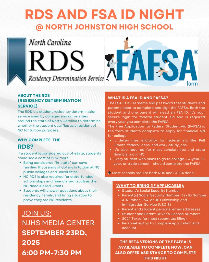 North Johnston High tweet media