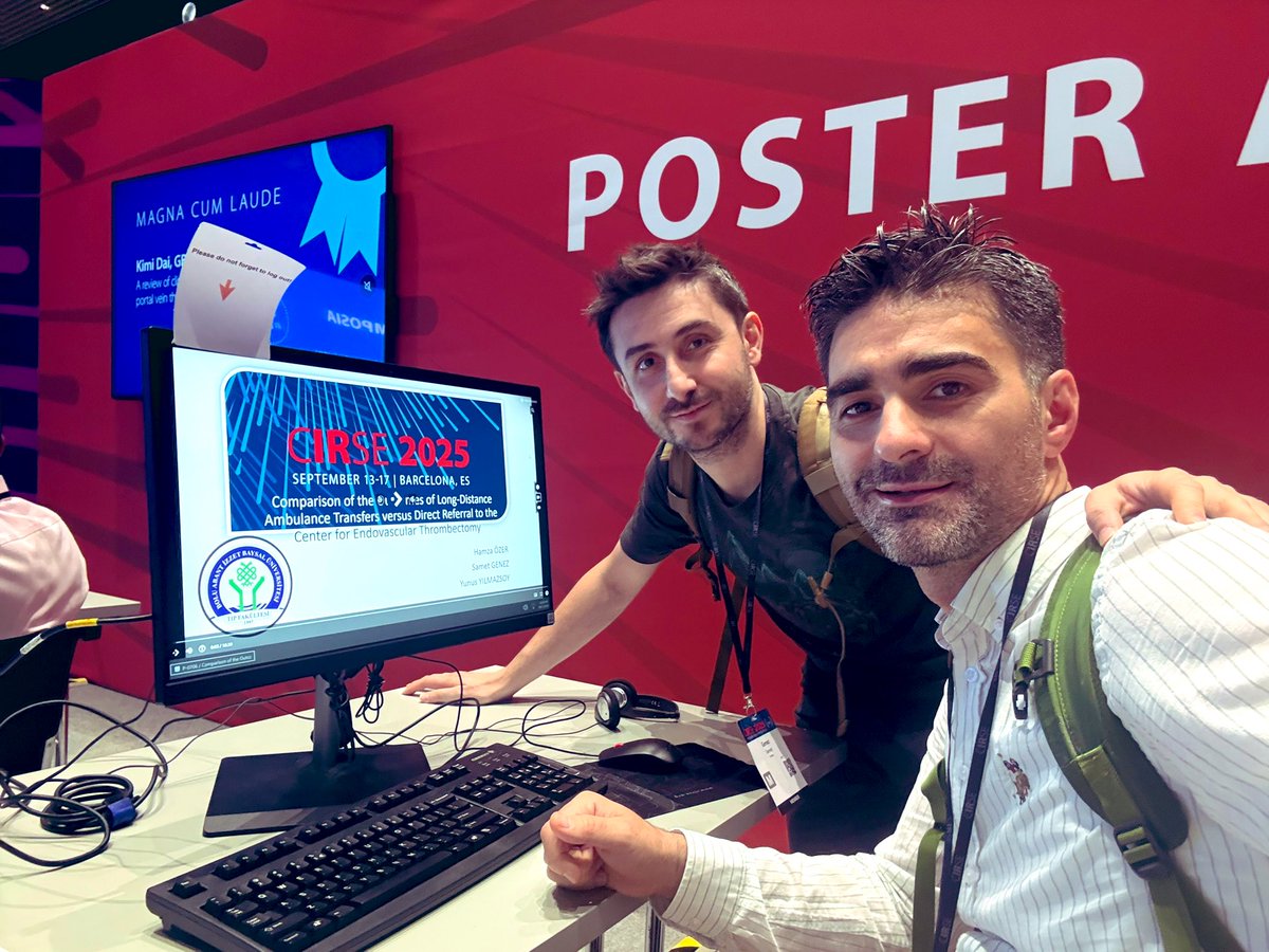 hozermd's tweet image. Wrapped up CIRSE 2025 with our poster and oral presentation sharing our experience and by discovering the latest innovations in interventional radiology.
#CIRSE2025 #IR