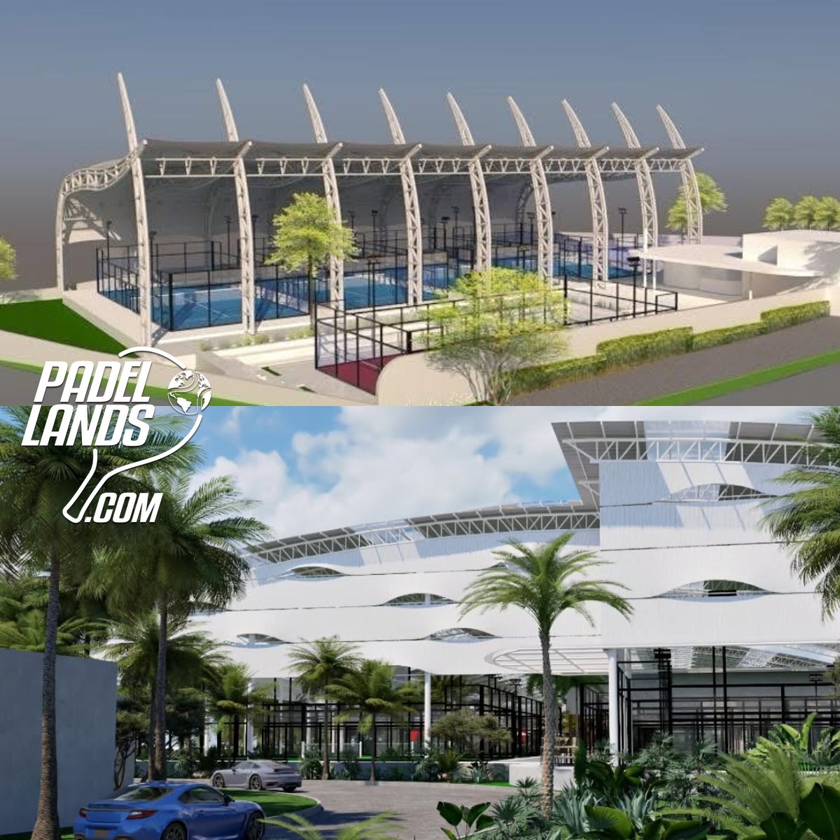 Diseños innovadores de clubes de padel, que no paran de sorprendernos… ¡y de encantarnos! ¿Os gustan o preferís los más clásicos?
Innovative designs of padel clubs, which never cease to surprise us... and delight us! Do you like or prefer the most classic ones? #Padel #PadelClub