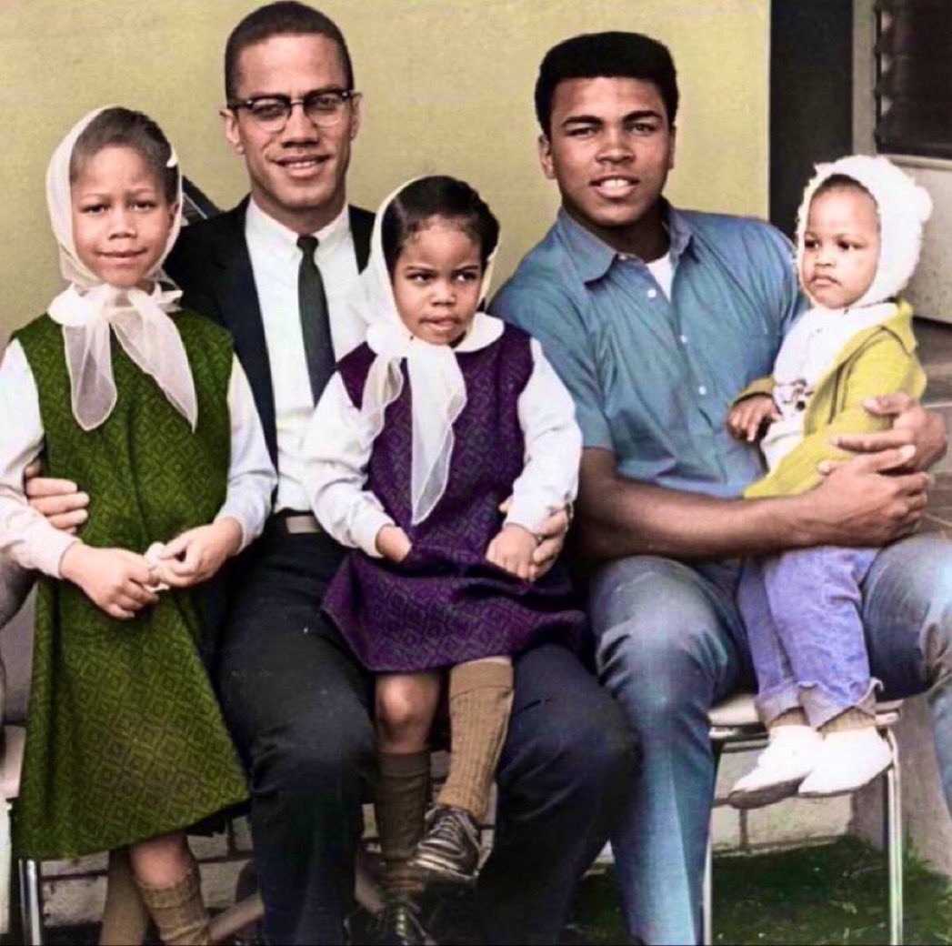 Allah used Muhammad Ali and Malcolm X to guide so many people in America towards Islam ☪️ 🇺🇸