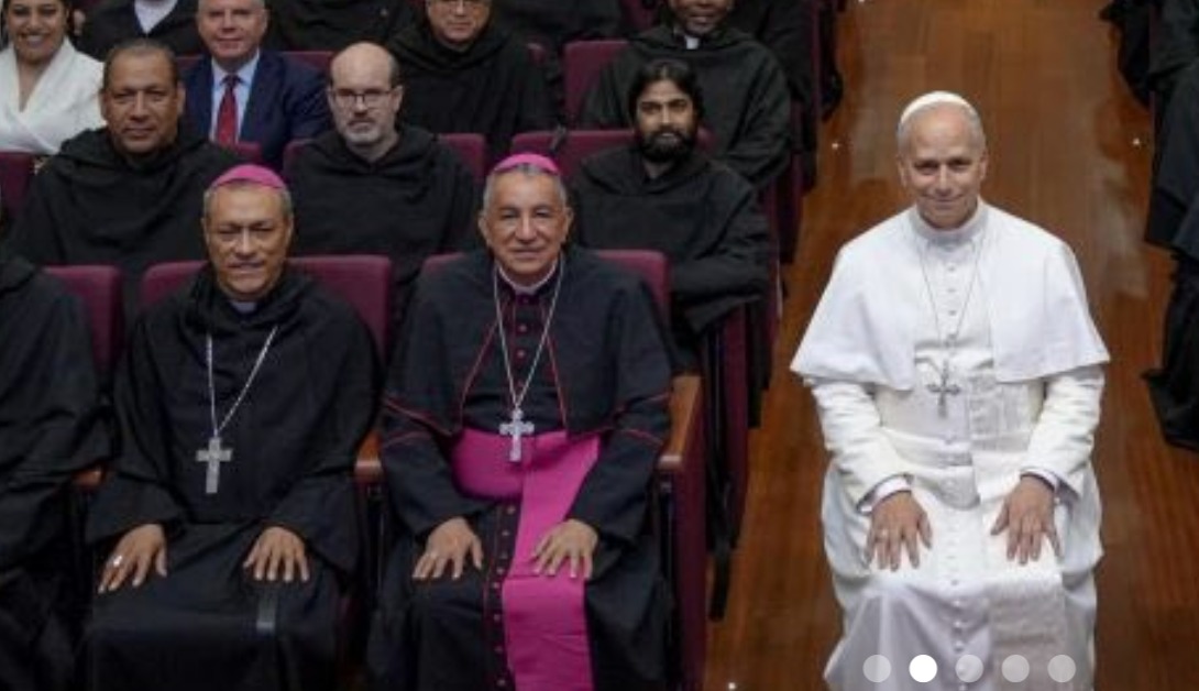 En el capítulo general con el Papa León XIV. Un hermano y amigo