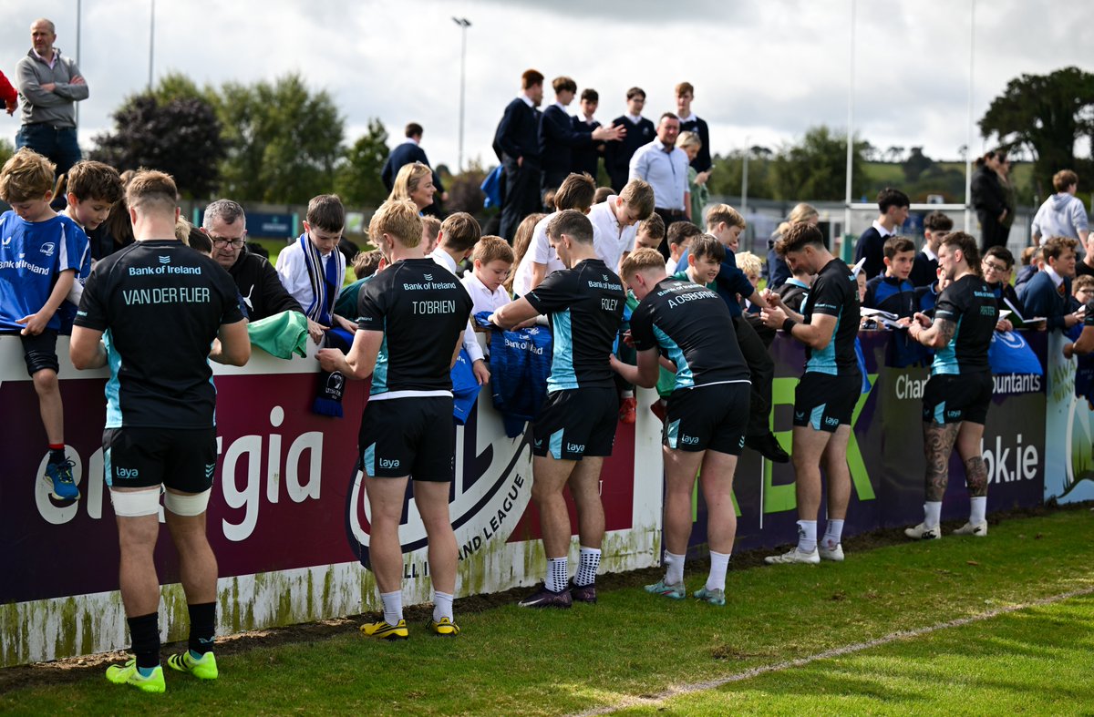 leinsterrugby's tweet photo. The #12CountyTour rolled on to @GreystonesRFC yesterday. ๐
Huge thanks to everyone who came out to support us. We had a blast! ๐
#NeverLessThanEverything https://t.co/FDC915ZjNF