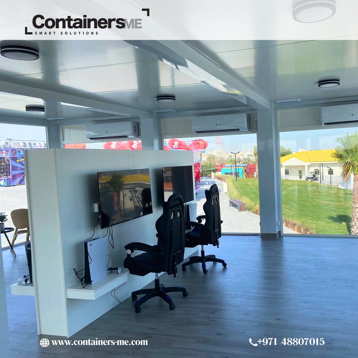 Containers_me's tweet image. ✨ Check out our modular mobile containers creating an incredible event space for Zain Telecom in Kuwait! Flexible, customizable, and perfect for event.

 Check out similar projects here: containers-me.com/projects/

#modularcontainers #eventspace #zain #kuwait #flexiblesolutions