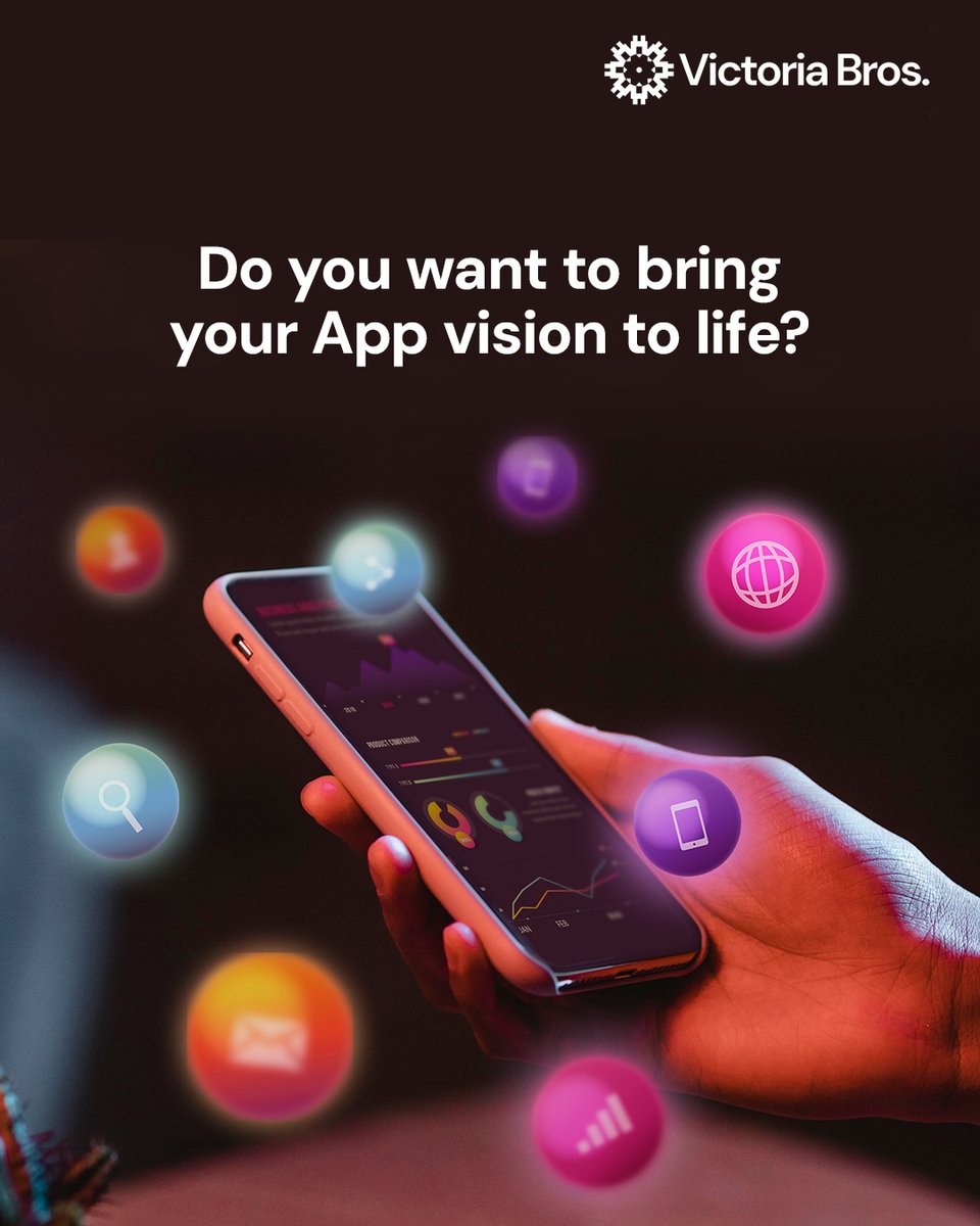 victoriabros's tweet image. Do you have an app idea you want to get developed?
At Victoria Bros., we provide mobile app development solutions and more.

Experience a sleek, responsive, and high-performance mobile experience with Victoria Bros.

#victoriabros #AppDevelopment #softwaresolutions