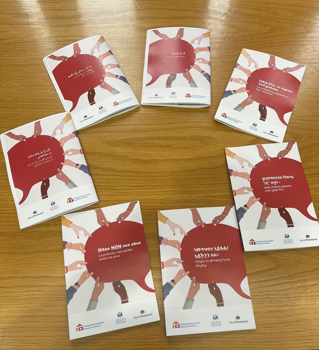 London_Tigers's tweet photo. Safeguarding leaflets in key languages are essential to reach communities &amp; resident especially parents and carers of our young people we work with. Ensuring safeguarding information reaches those communities &amp; they are able to understand @CityWestminster @LDN_VRU @MayorofLondon https://t.co/l1W4ByOuuo