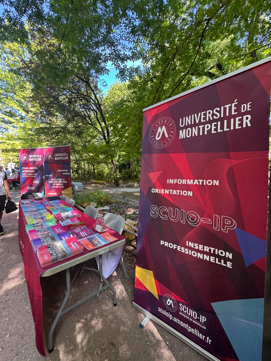 SCUIO-IP Université de Montpellier (@scuioip_um) on Twitter photo 🎉Nous sommes en place pour cette journée d’accueil des nouveaux #étudiants de <a href="/umontpellier/">Université de Montpellier</a> Nous vous attendons !
📍 Jardin des Plantes de #Montpellier  jusqu’à 18h30 🎉Nous sommes en place pour cette journée d’accueil des nouveaux #étudiants de <a href="/umontpellier/">Université de Montpellier</a> Nous vous attendons !
📍 Jardin des Plantes de #Montpellier  jusqu’à 18h30