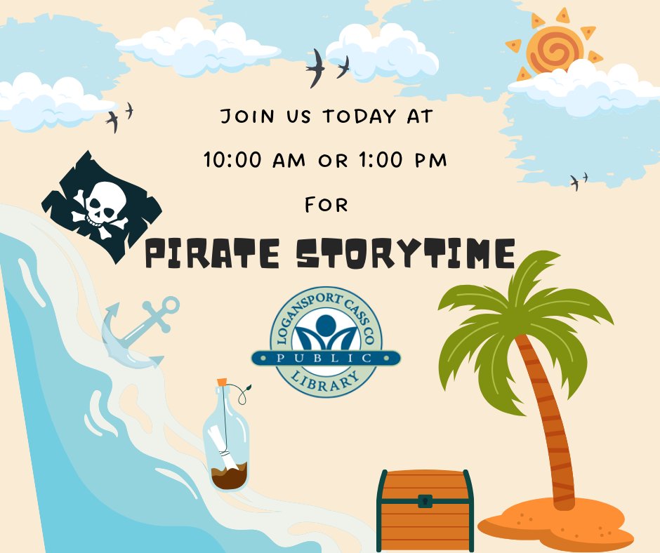 Bring your preschoolers to Storytime today at 10:00 a.m. or 1:00 p.m. They'll have the opportunity to listen to stories, sing silly songs, craft, and play with others.