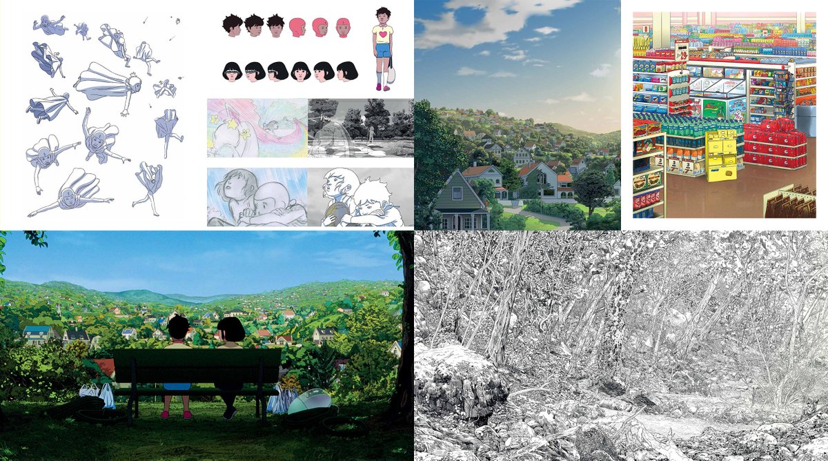 catsuka's tweet image. The artbook of "Arco" animated film is coming next month (France).
228 pages of artworks &amp;amp; interviews with Ugo Bienvenu and his team at Remembers studio.
Pre-orders &amp;gt;&amp;gt; catsuka.com/shopping/index…