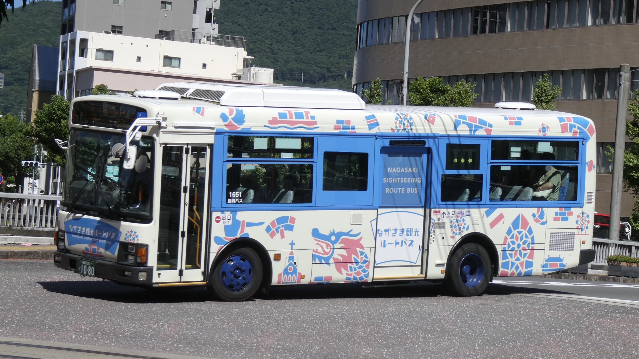 遠鉄バス 立体バス型パズル 遠鉄バス 立体バス型パズル