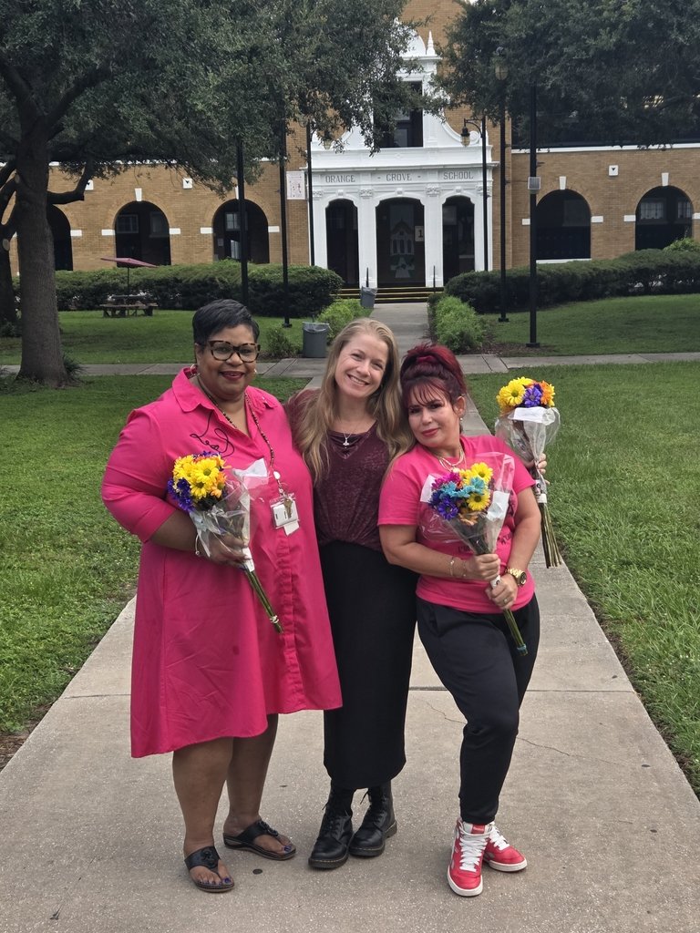 Congratulations to Mrs. Philpot (Teacher of the Year), Ms. Glover (Ida S. Baker Diversity Educator of the Year), and Ms. Castillo (Instructional Support Employee of the Year)!! 🎉