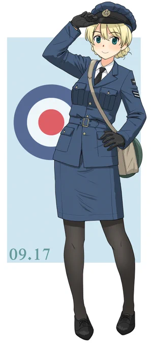 婦人補助空軍のダー様。 #ダージリン生誕祭2025