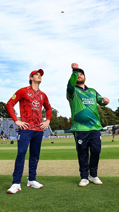 England have won the toss and have opted to bowl first in the first T20I against Ireland!
