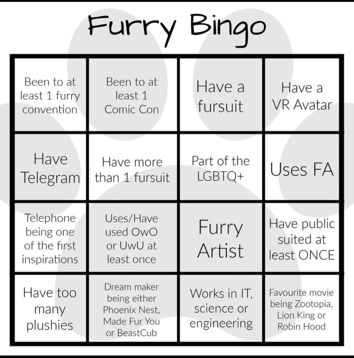 No bingo for me 😭