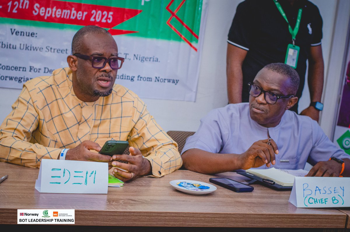 greencode12's tweet image. Our Board of Trustees recently completed a governance and leadership training to strengthen oversight and align with our mission.

This milestone was made possible with the support of NORAD through the Norwegian Refugee Council (NRC), Nigeria.