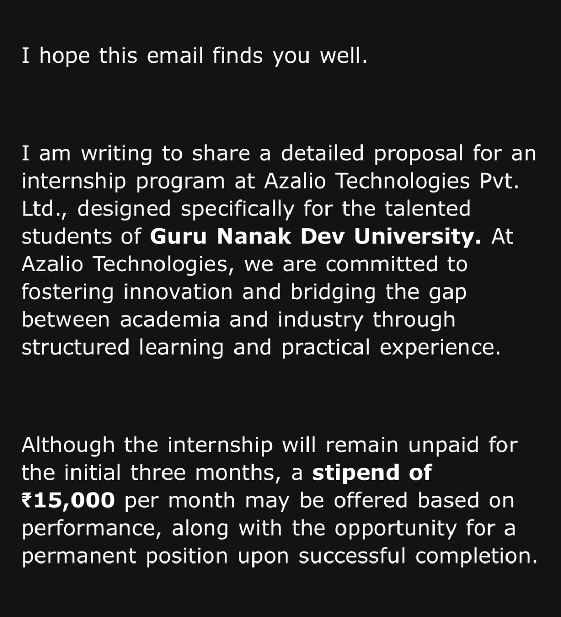 Anshul_439's tweet image. Even on campus internships are unpaid 💀