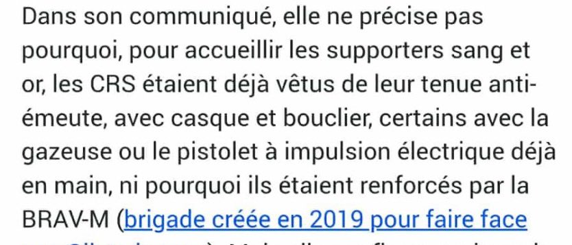 On se demande vraiment pourquoi la police a voulu procéder à des fouilles hors caméra. 

Peut-être qu’on a la réponse dans la seconde partie.