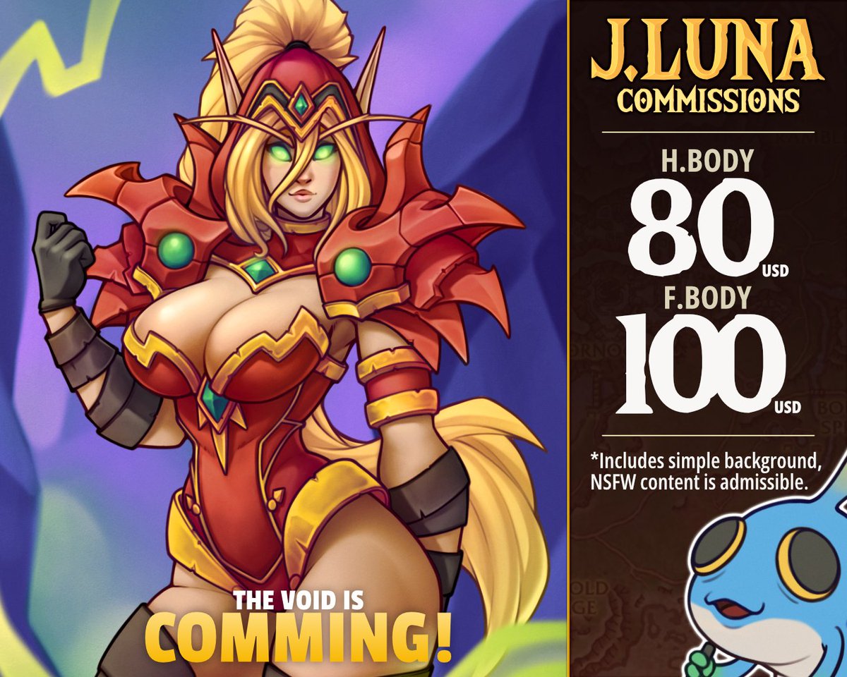 I'll be opening new slots this week! Come an grab yours! dont be shy and remember NSFW is good to go aswell! Commissions are open!