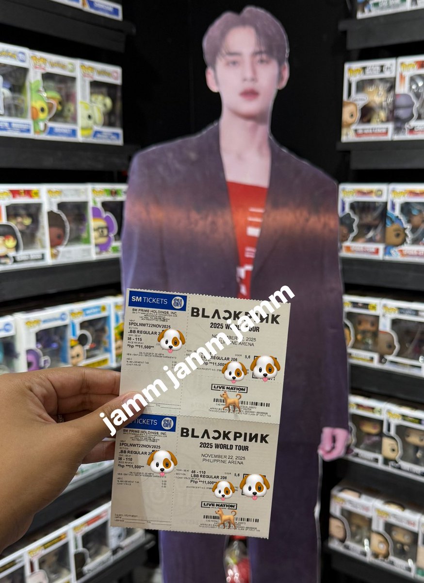 leigdaraaaa's tweet photo. SELLING‼️

2 LBB REG 206
SRP Only - 11,600
Meet up: SM Lipa/SM Dasma/SM Megamall

RFS: Upgraded seats so expect that this is claimed. DM if interested 🤗

WTS/LFB

 #BLACKPINK_DEADLINE_in_BULACAN https://t.co/1OkcI1TE3L