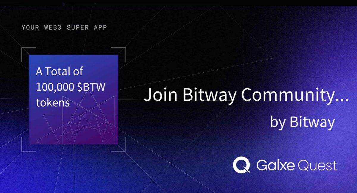 ClaudiuIvan1's tweet image. Daca ai participat in trecut la Airdrop-ul #SideProtocol si te-ai inregistrat, iti recomand sa faci aceasta campanie

Link Galxe: app.galxe.com/quest/Bitway/G…

Sunt task-uri social foarte usoare

Se zvoneste ca TGE-ul este pe 16-17 Octombrie🔥