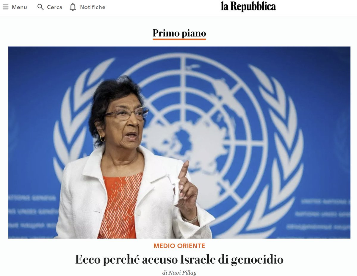 Genocidio? Ma come osa?
Mica si può accusare Israele sui fatti senza prima aver sentito l'opinione dei non esperti in materia Marattin, Picierno, Renzi, Scalfarotto.
Di Mentana, Molinari, Fratello, Parenzo.
Degli Amici di Israele Tajani e Salvini.
In Italia si fa così, non lo sa?