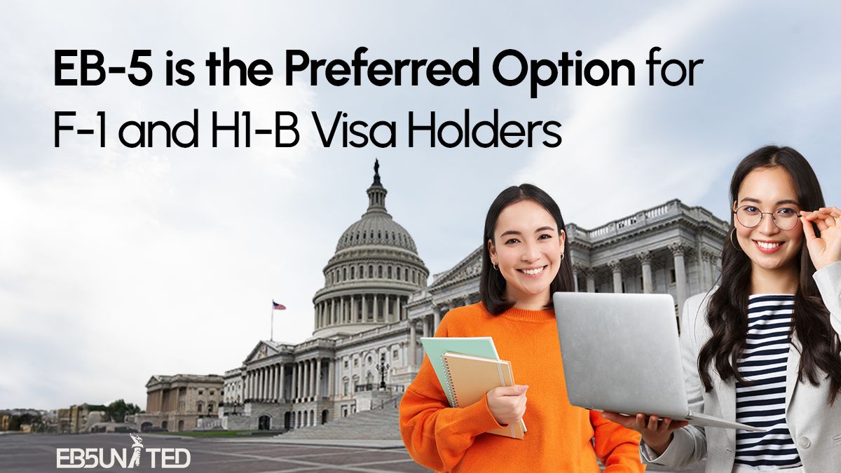 F-1 and H1-B visas offer only temporary stays and are limited by a complex renewal process. The EB-5 Program, on the other hand, has proven to be the fastest and easiest way to obtain a U.S. Green Card! 

Here are 5 reasons that make the EB-5 Program stand out:

1.Permanent