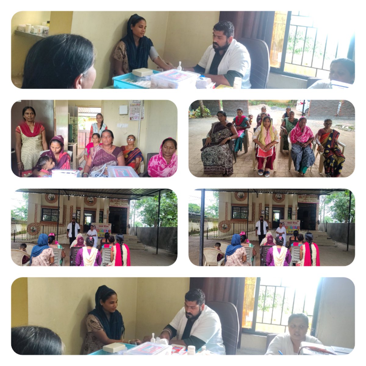 આજ રોજ આયુષ્માન આરોગ્ય મંદિર કાકડકૂઈ ખાતે "સ્વસ્થ નારિ સશક્ત પરિવાર" અભિયાનના ભાગરુપે કેમ્પ નું આયોજન કરવામાં આવ્યું હતું જેમાં મહિલાઓના આરોગ્યની તપાસ કરવામાં આવી...