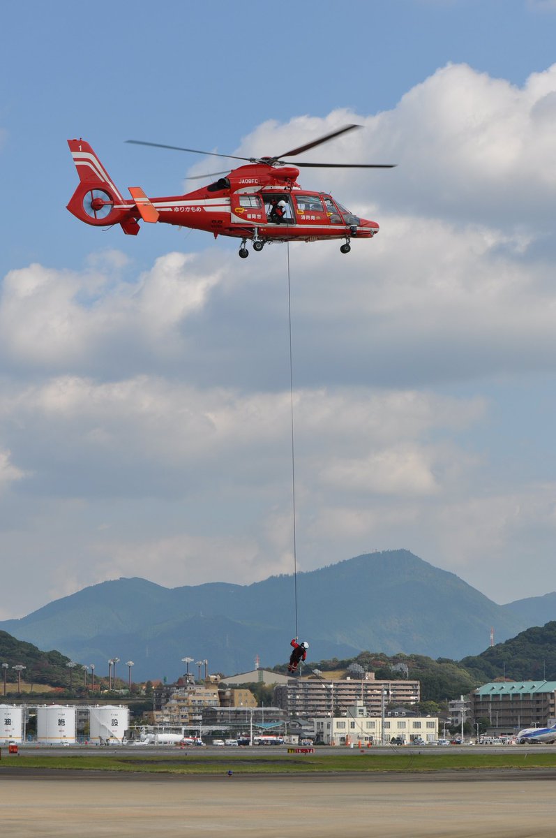 2012年福岡空港で開催された空の日イベントでの1枚
