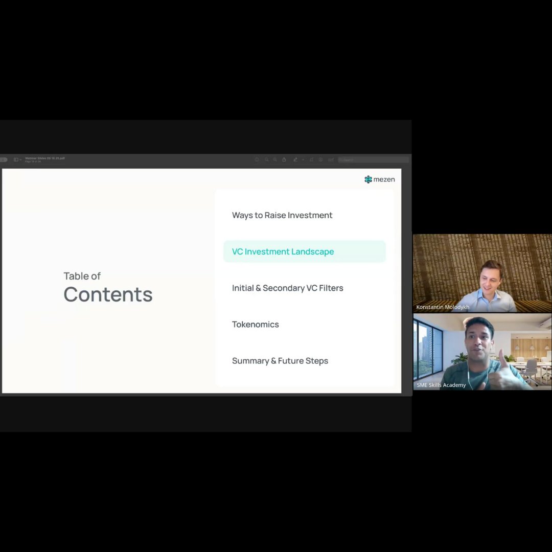 Yesterday’s webinar was 🔥 — thank you to everyone who joined!
<a href="/0xMolodykh/">Konstantin Molodykh🧩</a>  and <a href="/MikegCrypto/">Mike Graham</a>  broke down:
- Why many VCs in 2025 are holding back capital — and what they demand before writing checks
- Alternative paths founders can use now: grants, community rounds, early revenue