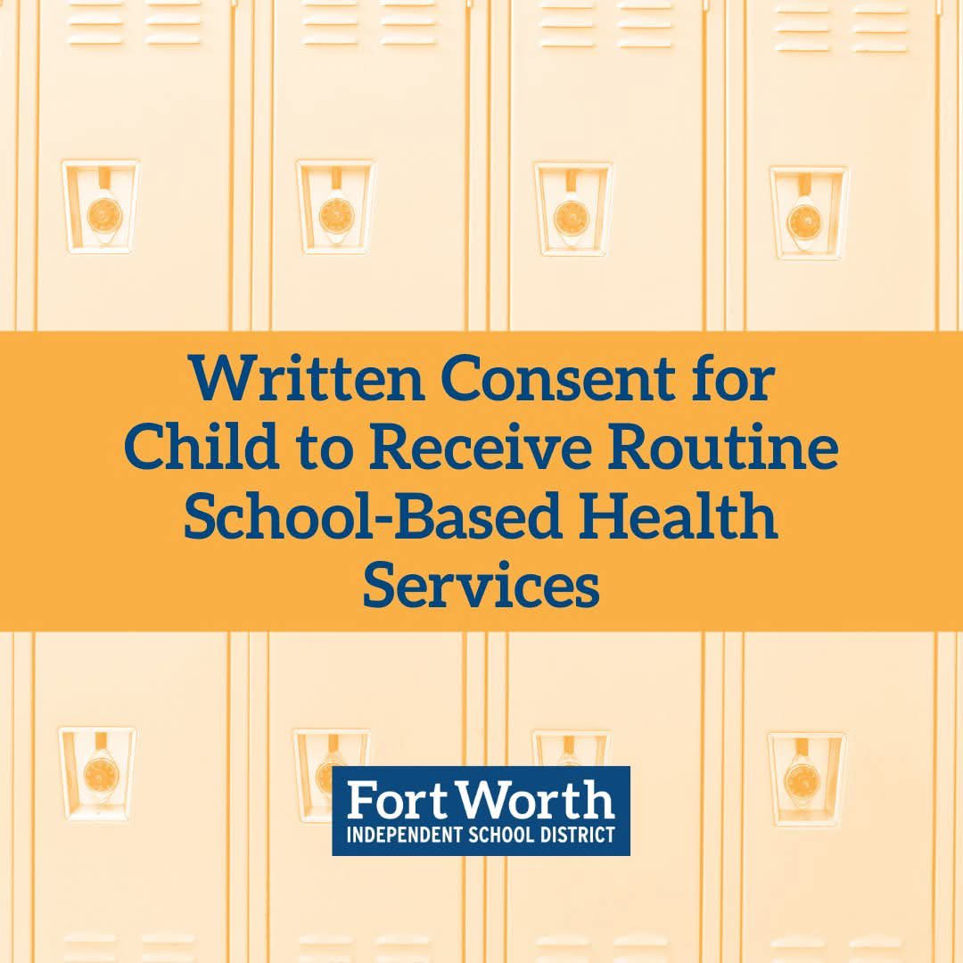 FWISD Parents &amp; Guardians: Action Needed. As part of Senate Bill 12 requirements, parents must provide annual written consent for their child to receive routine school-based health services. Please login to Parent Portal (fwisd.org/families/paren…) to complete the consent form.