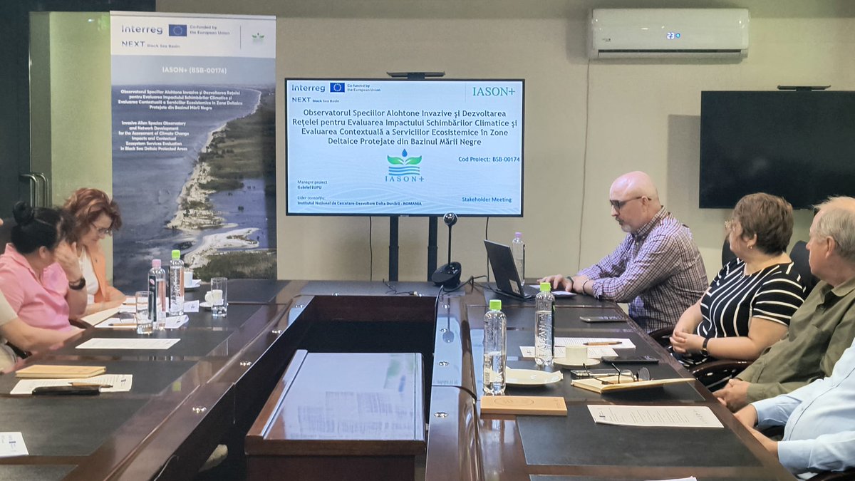 IASON_Plus_BSB's tweet photo. #InterregNEXT #Interreg #IASON+ BSB00174 #BlackSeaBasin #InterregNEXT #InterregNEXTBSB On September 16, 2025, the fourth Stakeholder Meeting was organized by partner (PP 2) the Danube Delta Biosphere Reserve Authority (DDBRA) – Romania, in IASON+Project. https://t.co/w3Vyrlzsgn