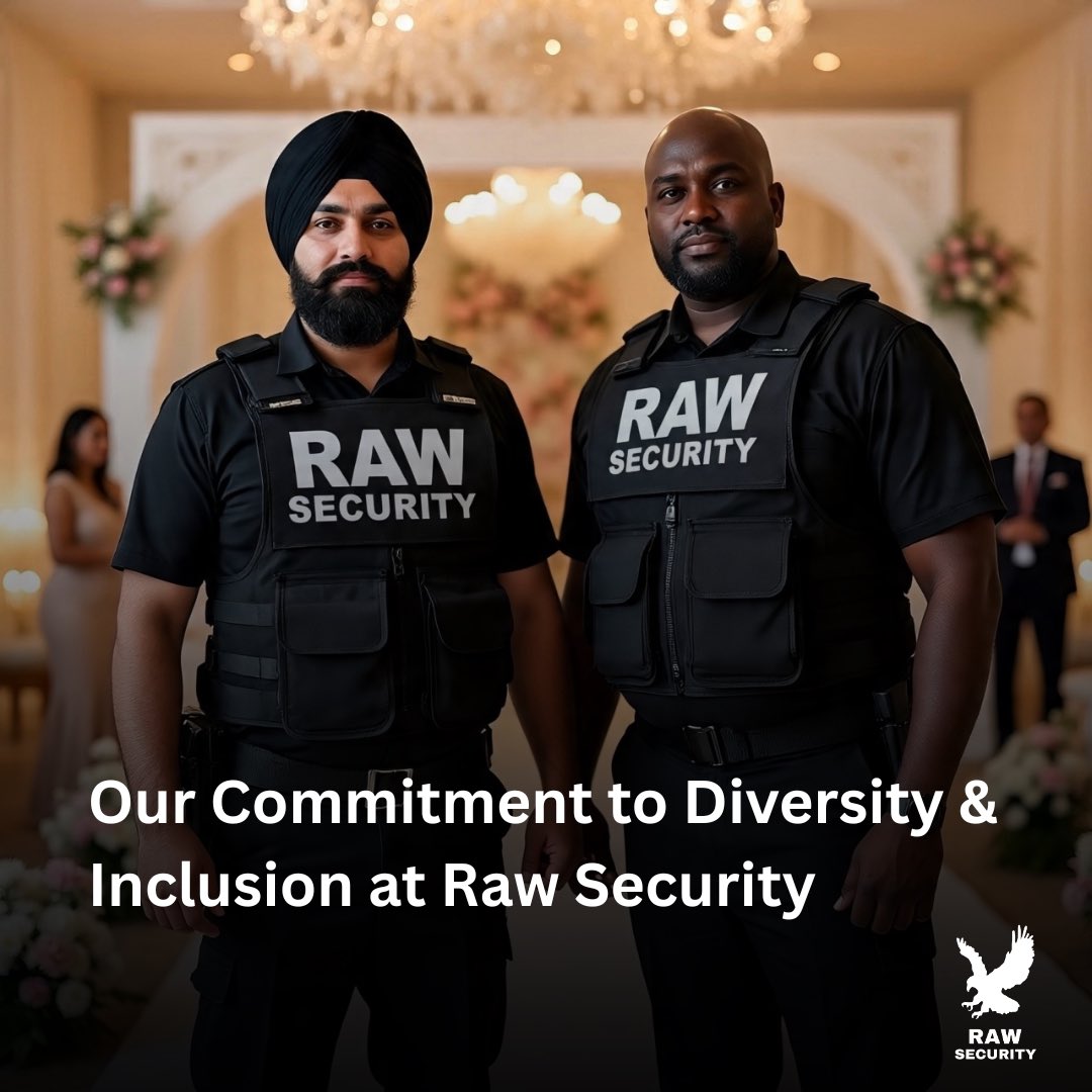irawsecurity's tweet image. Strength comes from diversity 💪🦅
At Raw Security, our team reflects the communities we protect — professional, inclusive &amp;amp; vigilant.
info@rawsecurity.ca | rawsecurity.ca
#RawSecurity #DiversityAndInclusion #SecurityServices