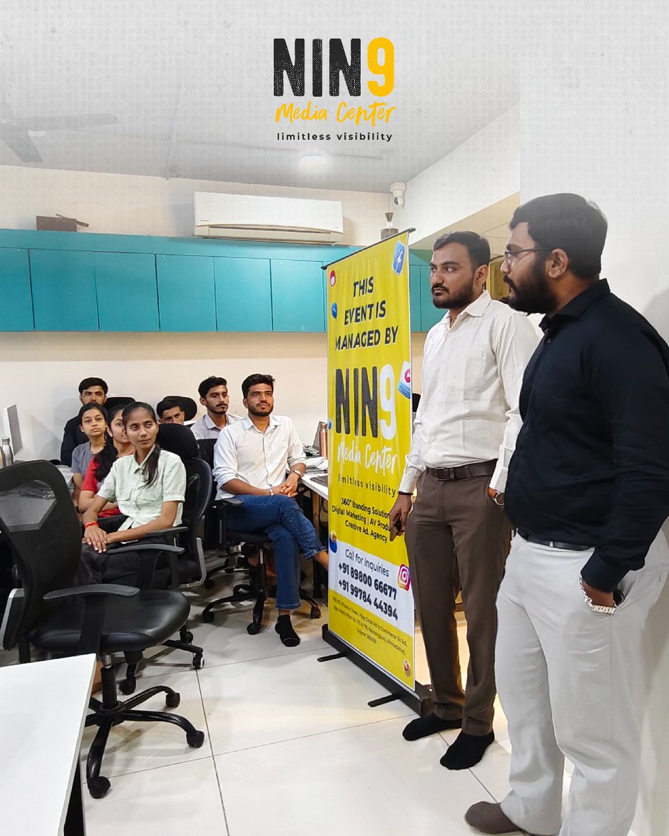 ninemediacenter's tweet photo. 🚨 CPR Training &amp; Health Awareness Event Success!

Nine Media Center, in collaboration with Shree Shankhnaad Charitable Trust &amp; Marengo CIMS Hospital, led by Dr. Harshil Mehta, successfully conducted a life-saving CPR &amp; health awareness session at Equitysoft Technologies. https://t.co/JLdv4nMiTs
